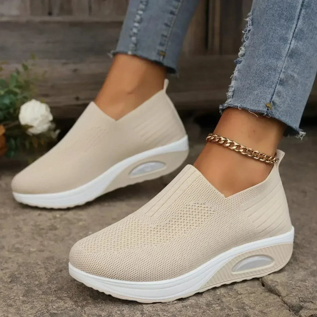 Wsuwane sneakersy damskie | Łatwe zakładanie & oddychający komfort noszenia