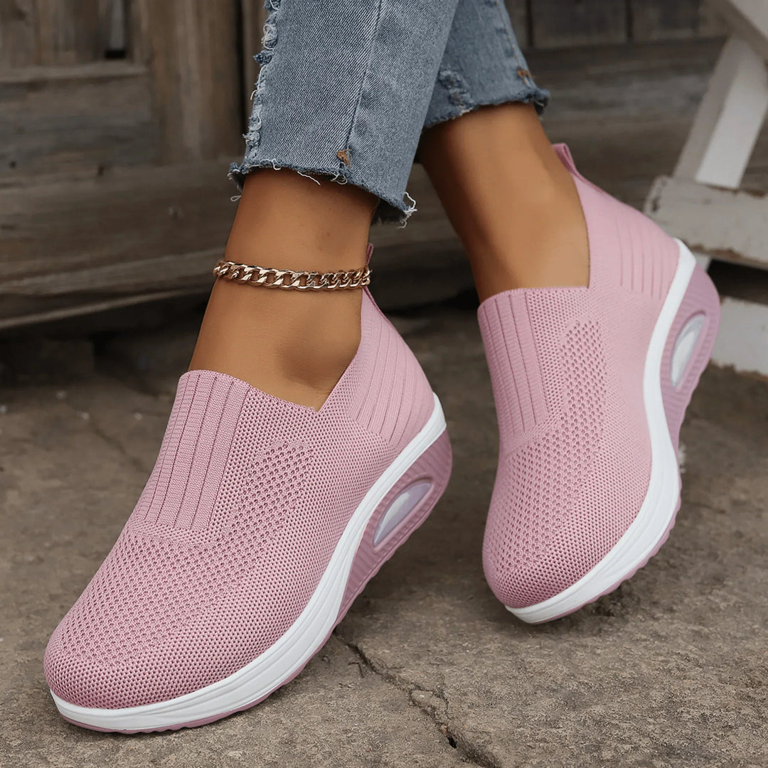 Wsuwane sneakersy damskie | Łatwe zakładanie & oddychający komfort noszenia