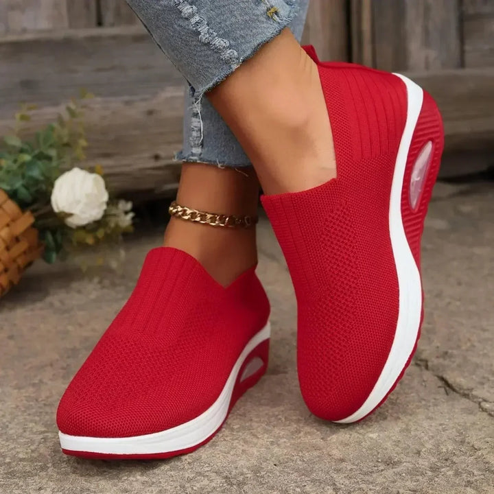 Wsuwane sneakersy damskie | Łatwe zakładanie & oddychający komfort noszenia