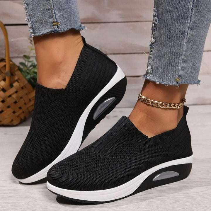 Wsuwane sneakersy damskie | Łatwe zakładanie & oddychający komfort noszenia