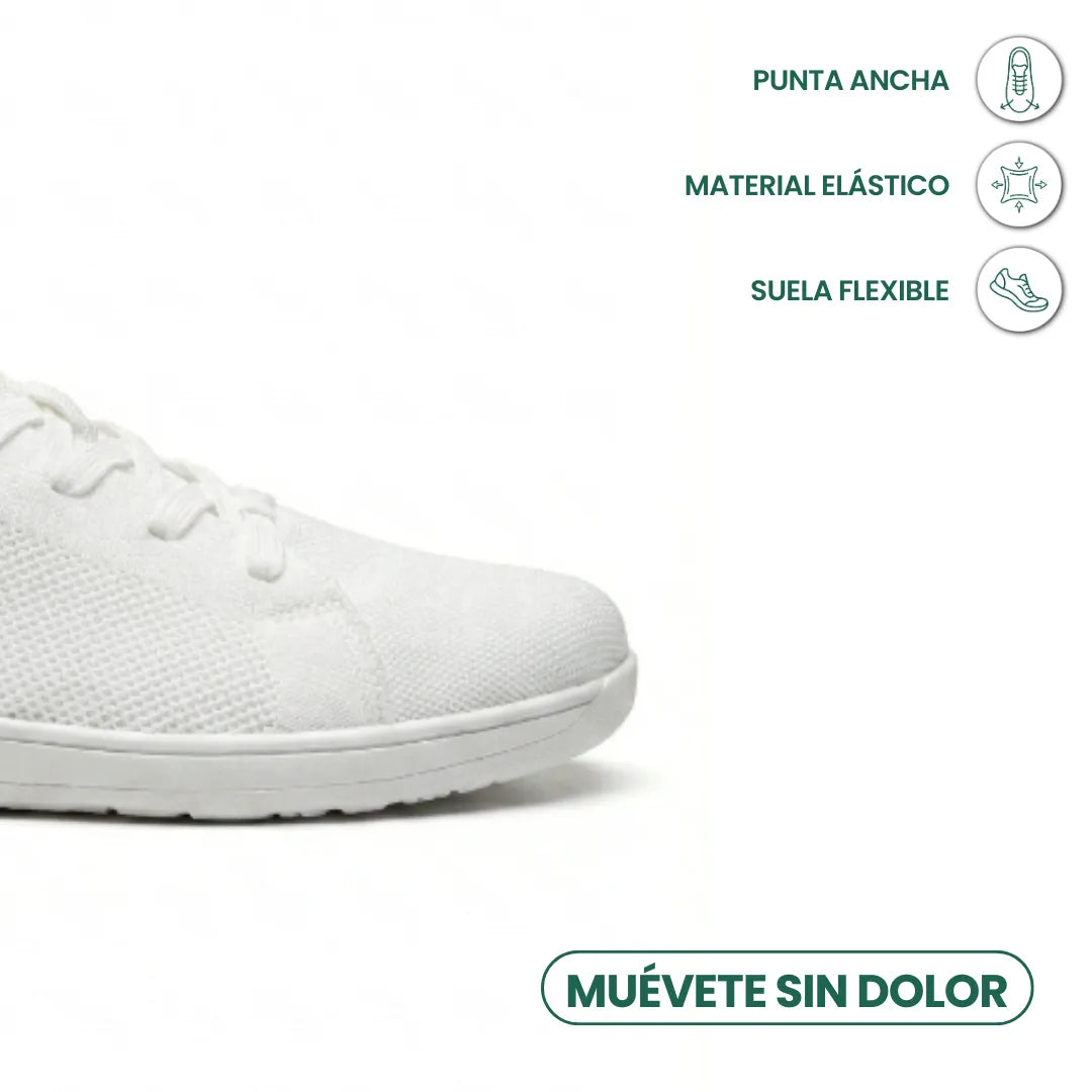 Uniseks sneakersy barefoot z szerokim przodem i oddychającą siatką