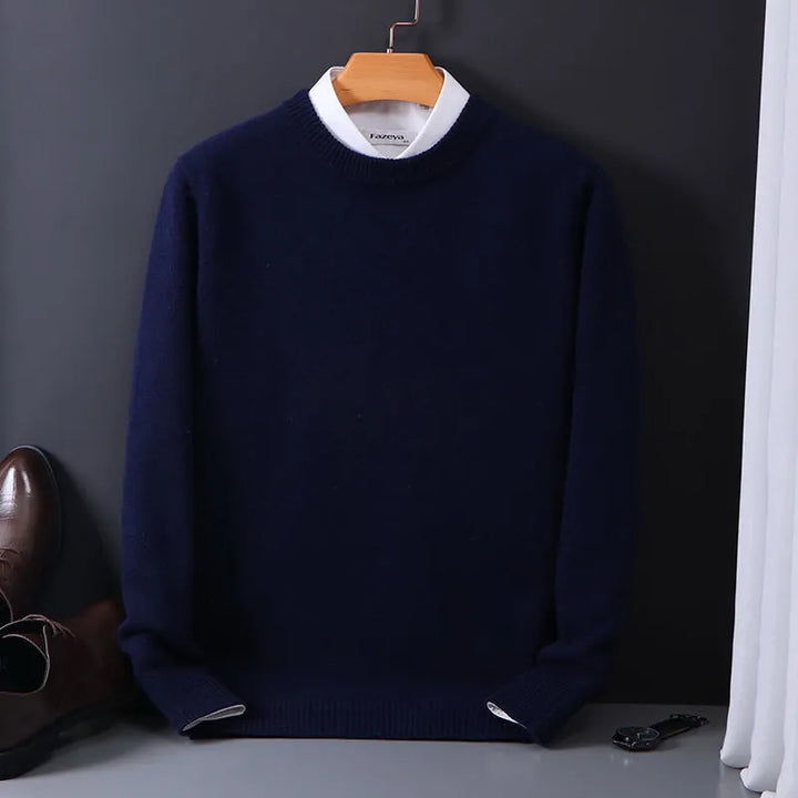 Faux fine wool sweter dla mężczyzn