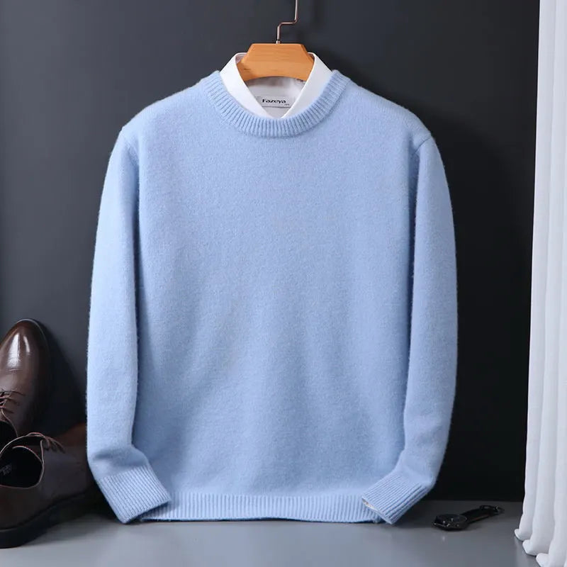 Faux fine wool sweter dla mężczyzn