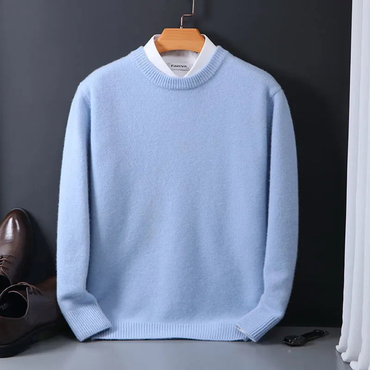Faux fine wool sweter dla mężczyzn