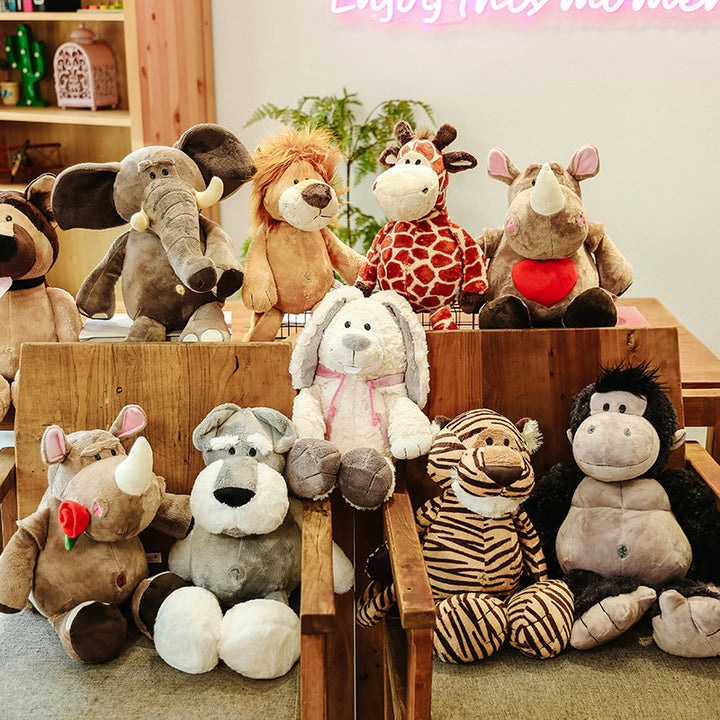 JunglePals | Pluszowe zwierzątka z dżungli – miękcy i przytulaśni towarzysze