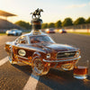 Karafka do whisky w kształcie samochodu Mustang do domowego baru