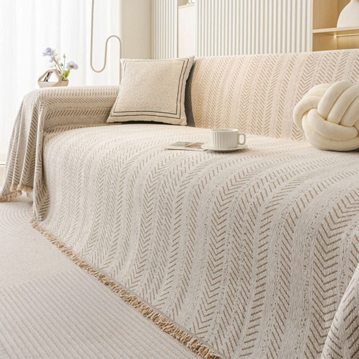 SnuggleTextile – odporne na zarysowania, zmywalne pokrowce na kanapę z szenili