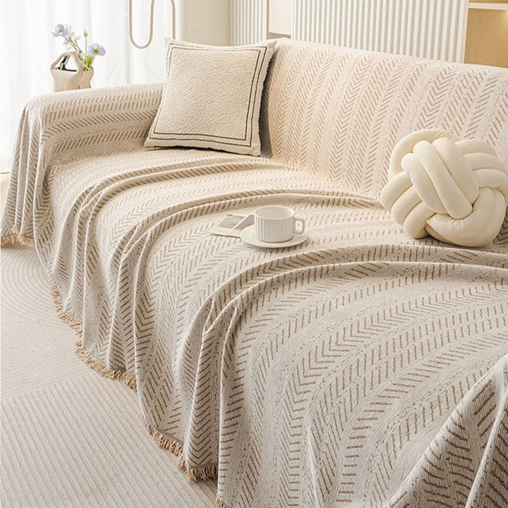 SnuggleTextile – odporne na zarysowania, zmywalne pokrowce na kanapę z szenili