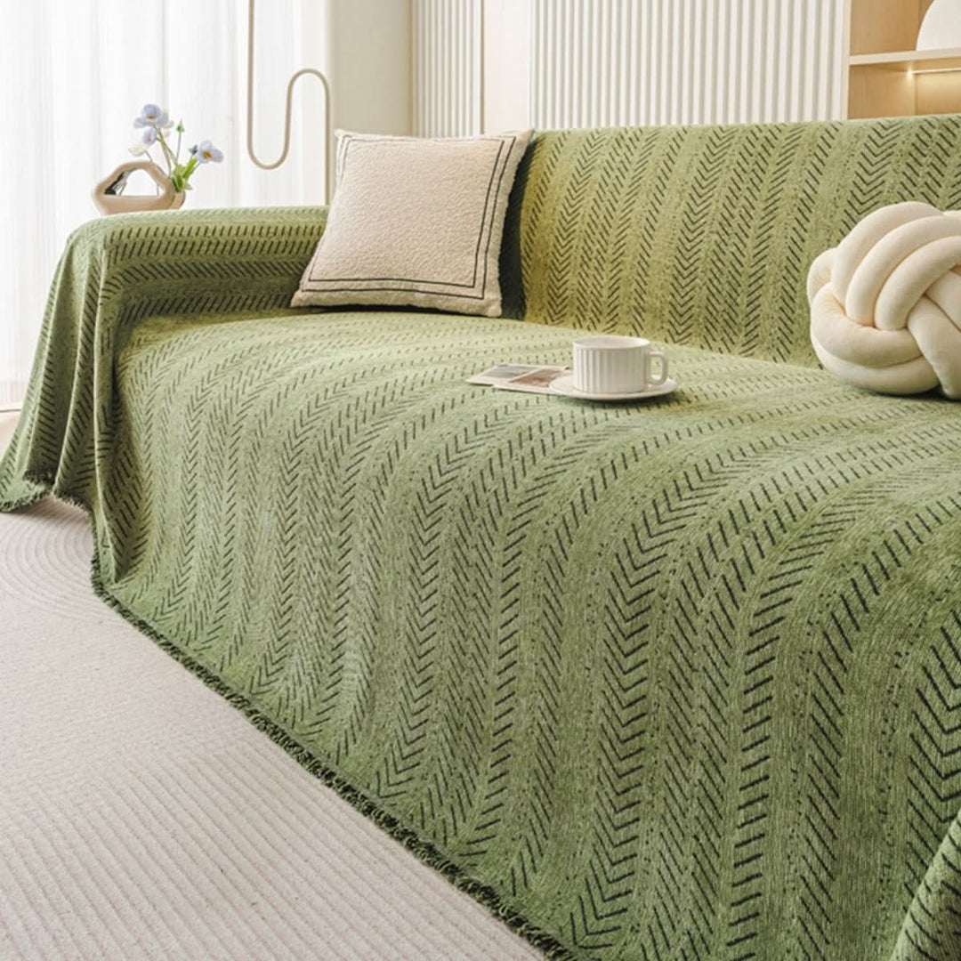 SnuggleTextile – odporne na zarysowania, zmywalne pokrowce na kanapę z szenili