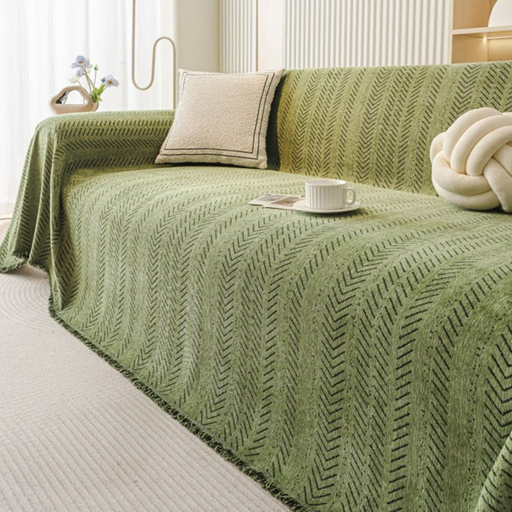 SnuggleTextile – odporne na zarysowania, zmywalne pokrowce na kanapę z szenili