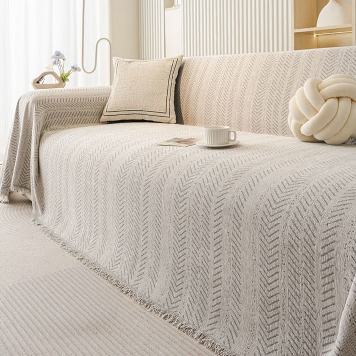 SnuggleTextile – odporne na zarysowania, zmywalne pokrowce na kanapę z szenili