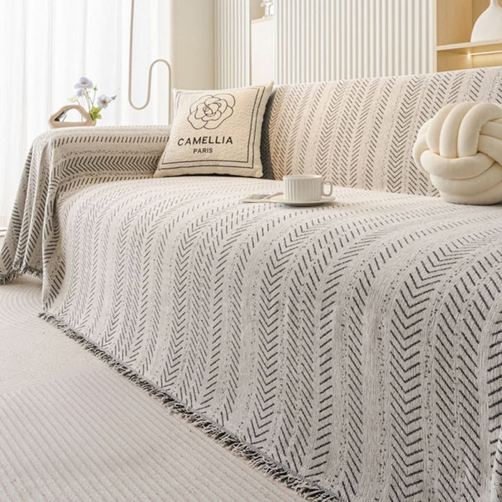 SnuggleTextile – odporne na zarysowania, zmywalne pokrowce na kanapę z szenili