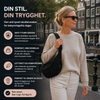 Torebka na ramię – regulowany pasek, nylonowa torba crossbody z wieloma kieszeniami