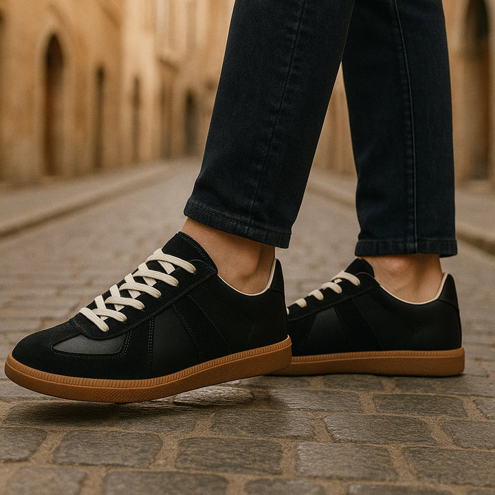 Męskie sneakersy sznurowane | Antypoślizgowe &amp; wygodny krój