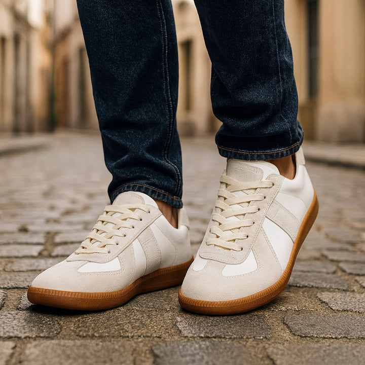 Męskie sneakersy sznurowane | Antypoślizgowe &amp; wygodny krój