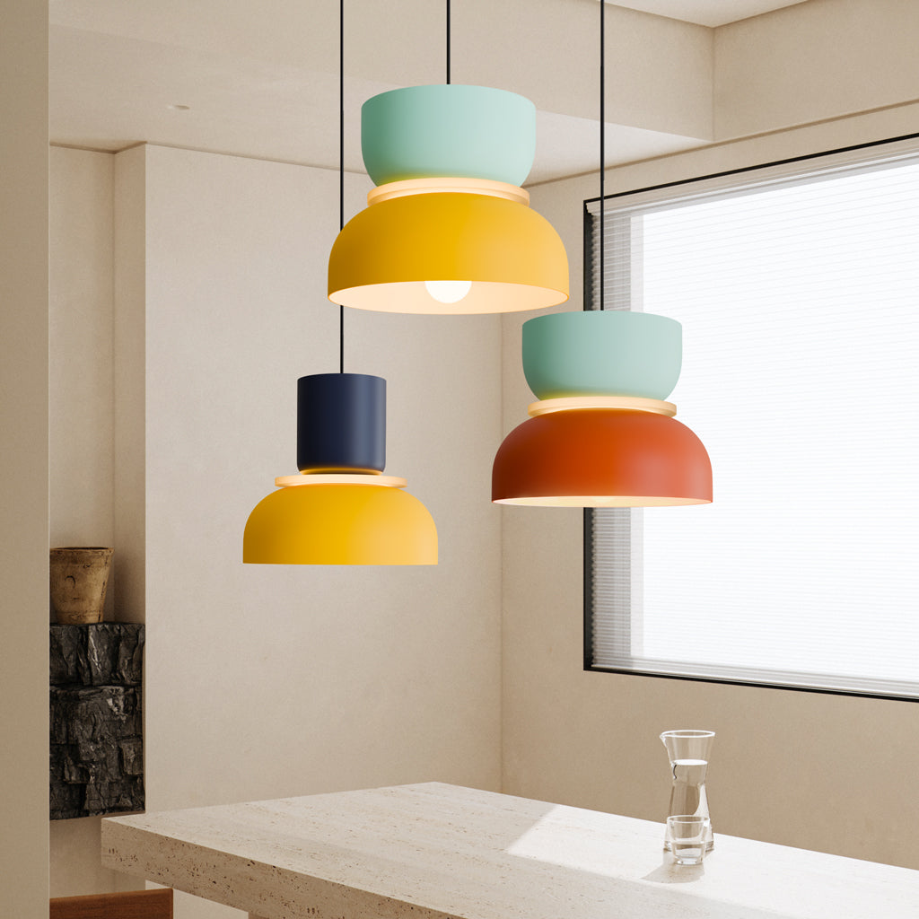 Lucie – Nordycka Lampa Wisząca Color Block