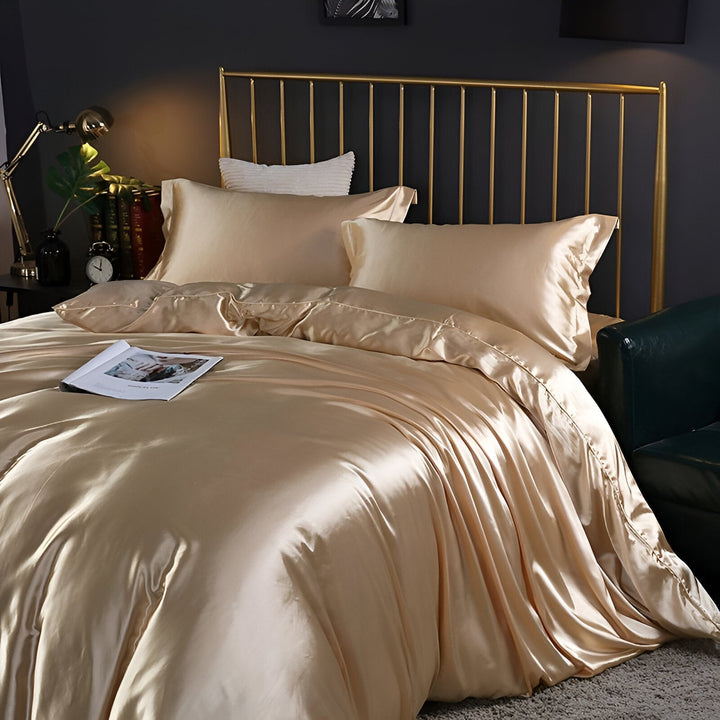 Luxe Silk Kołdra - Luksusowy Zestaw Pościeli z Jedwabiu Morwowego