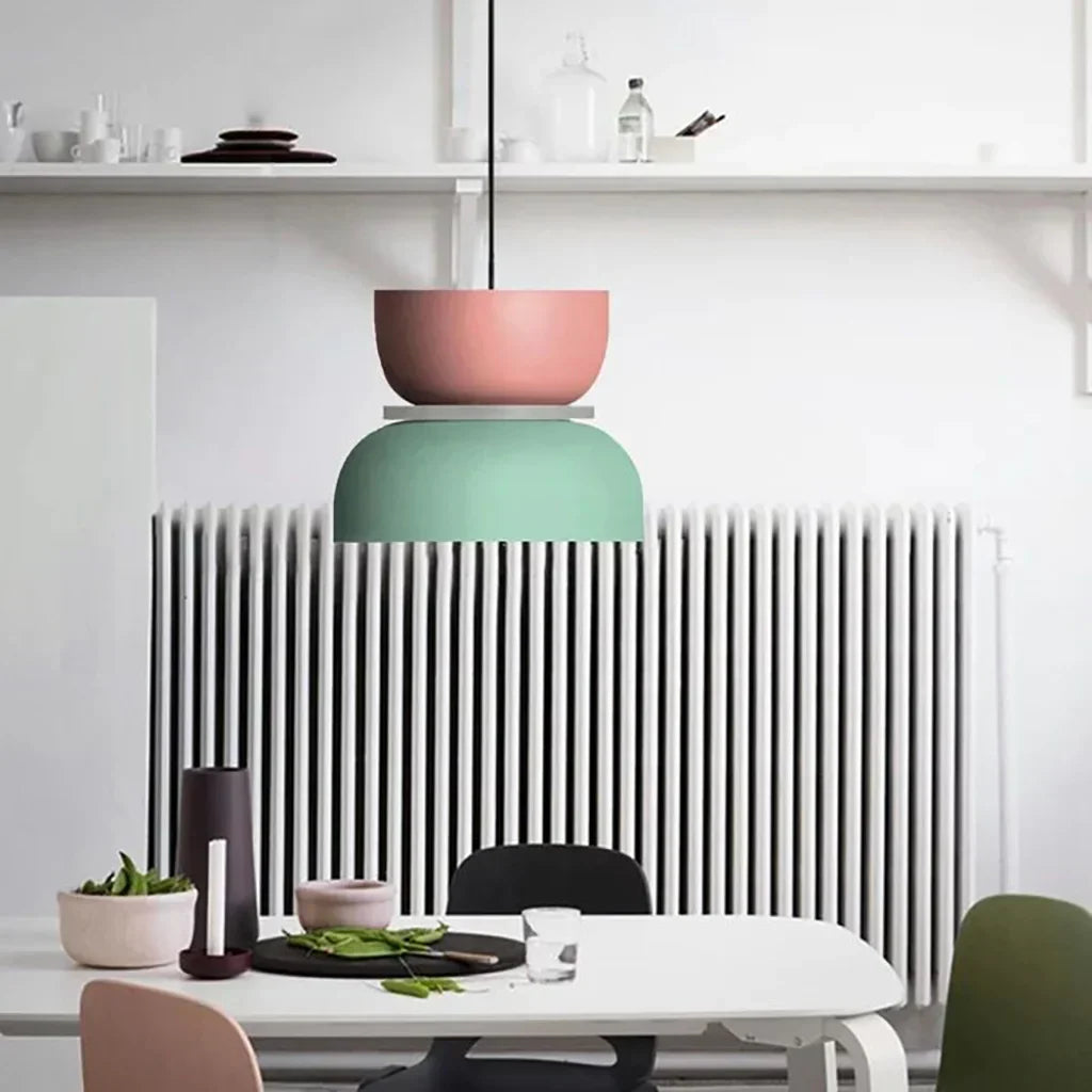 Lucie – Nordycka Lampa Wisząca Color Block