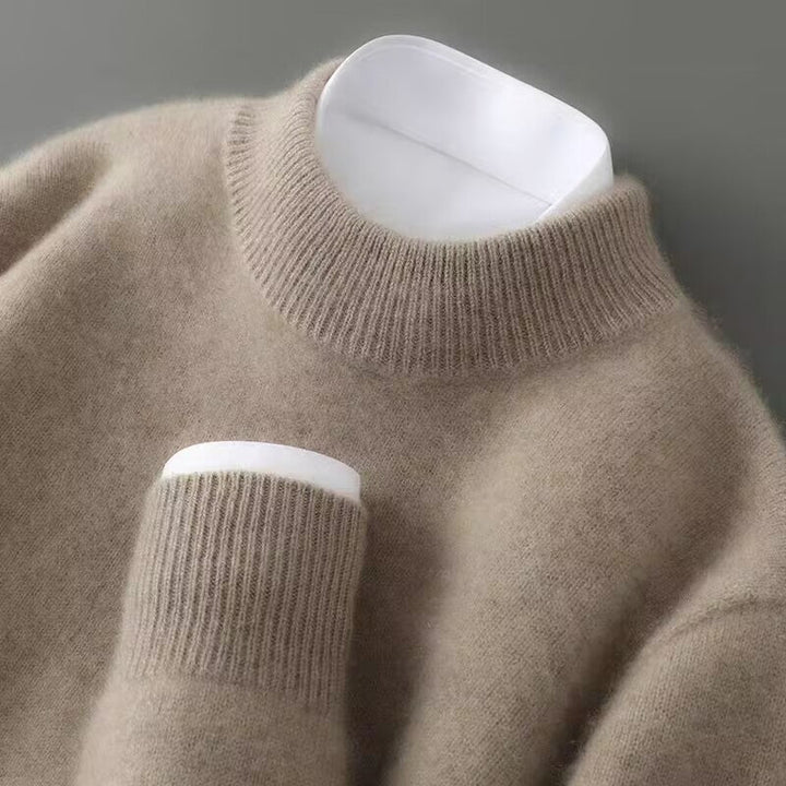 Miękki damski sweter z kaszmiru