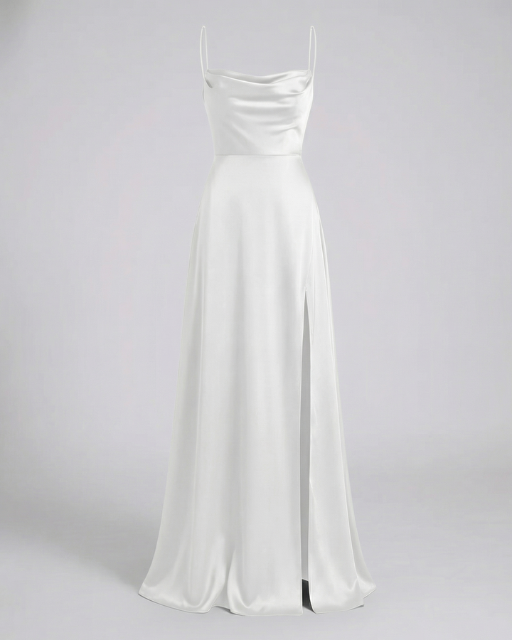 Sukienka maxi damska | Elegancki i podkreślający sylwetkę krój