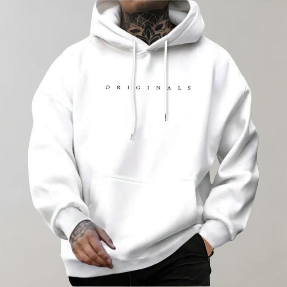 Stylowy męski hoodie z kapturem