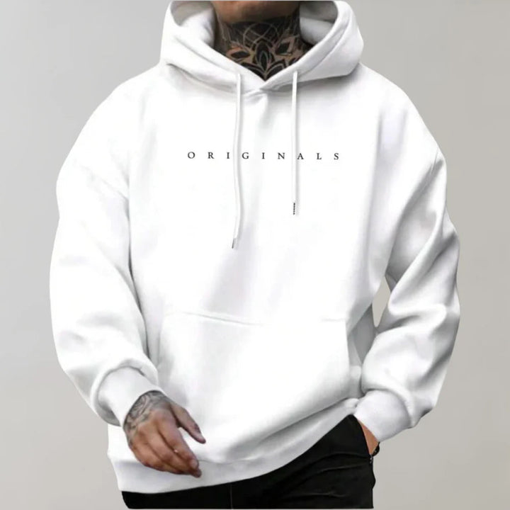 Stylowy męski hoodie z kapturem