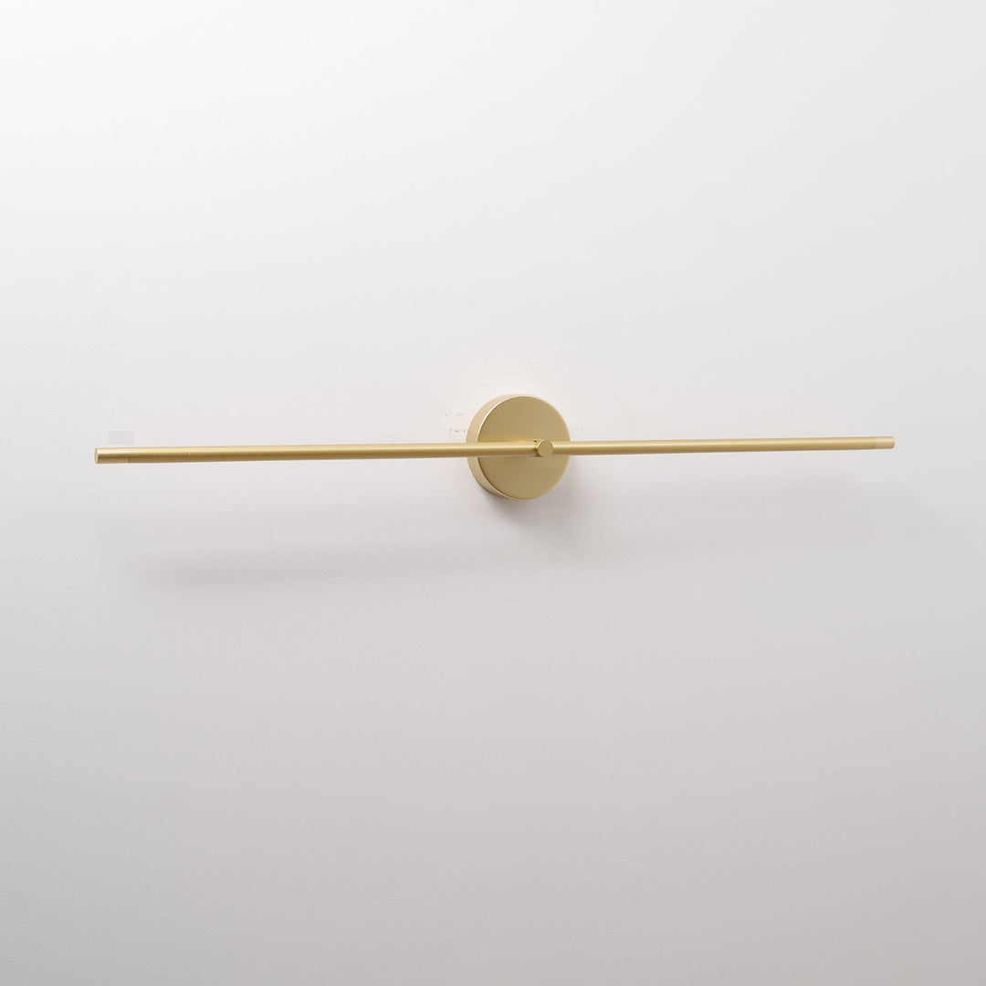 Minimalistyczny liniowy kinkiet dwuramienny w nowoczesnym stylu
