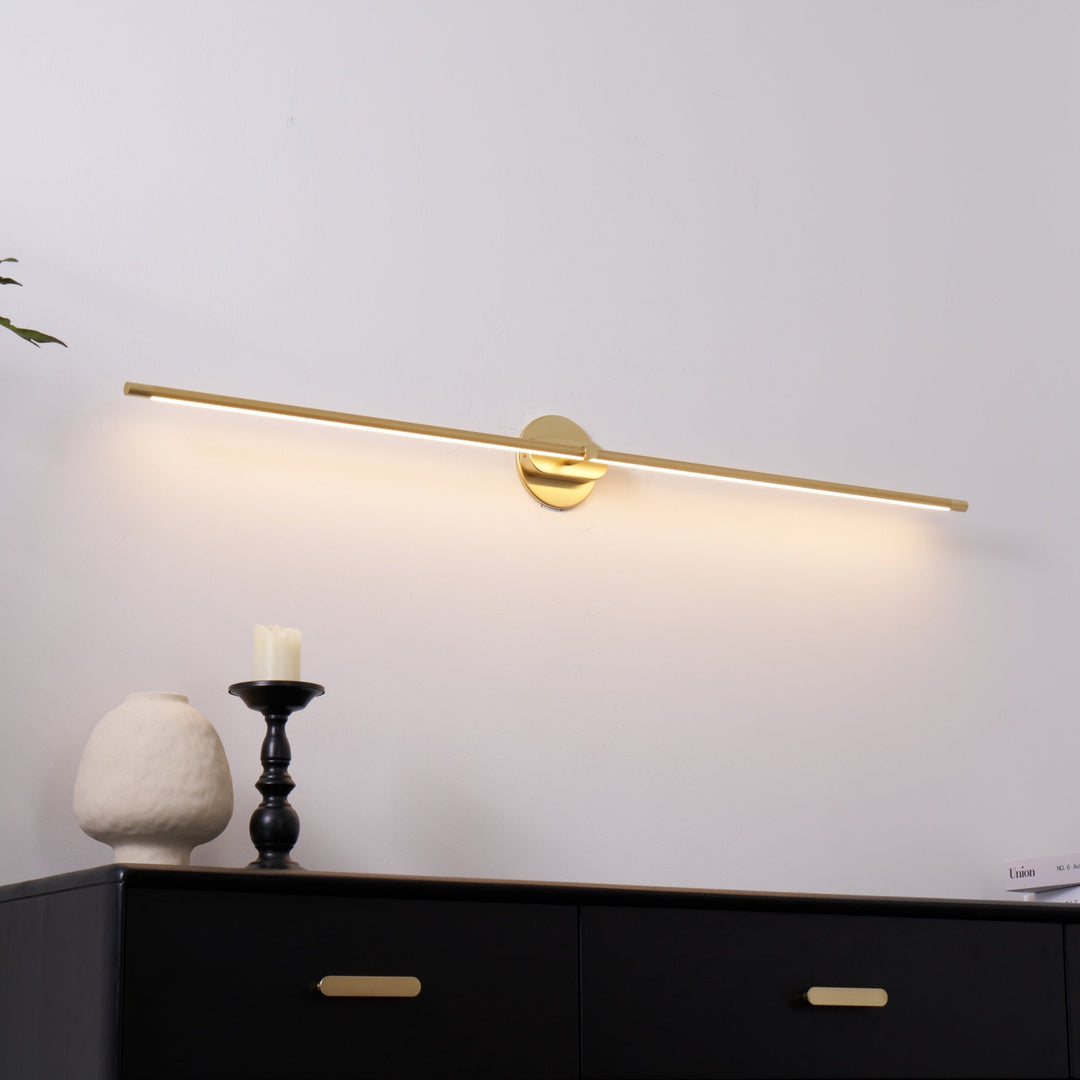 Minimalistyczny liniowy kinkiet ścienny