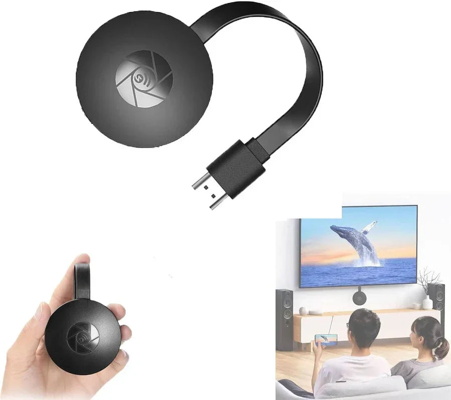 Miracast | Bezprzewodowy adapter HD Mirror | AirPlay i DLNA | CastView Pro
