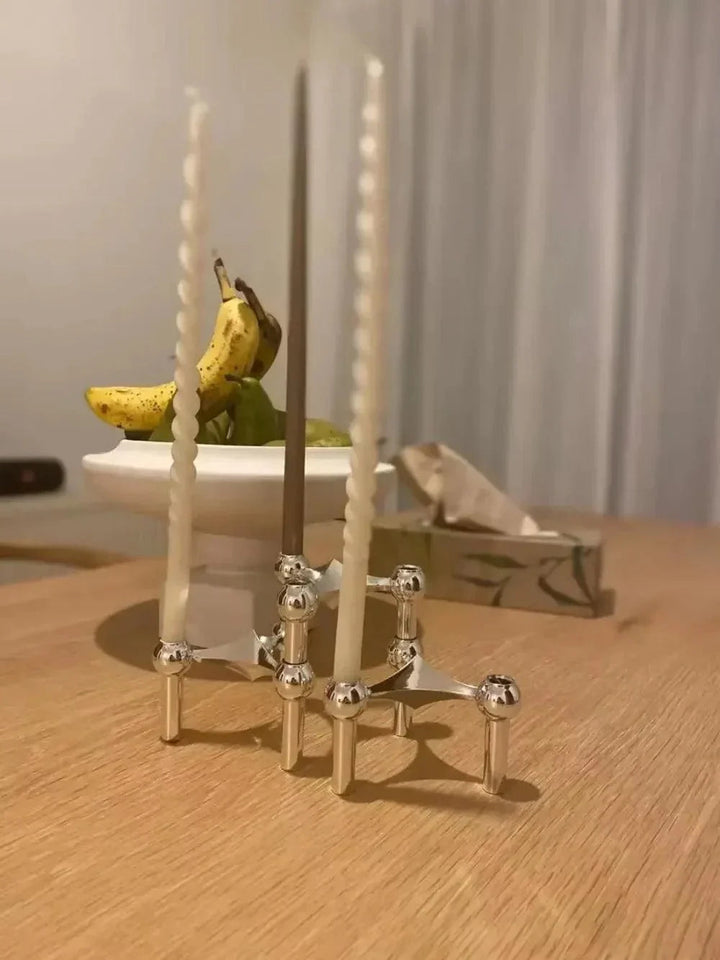 Modułowy świecznik do nowoczesnych wnętrz