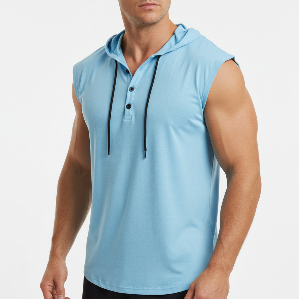 Bezrękawnik henley - AeroVibe