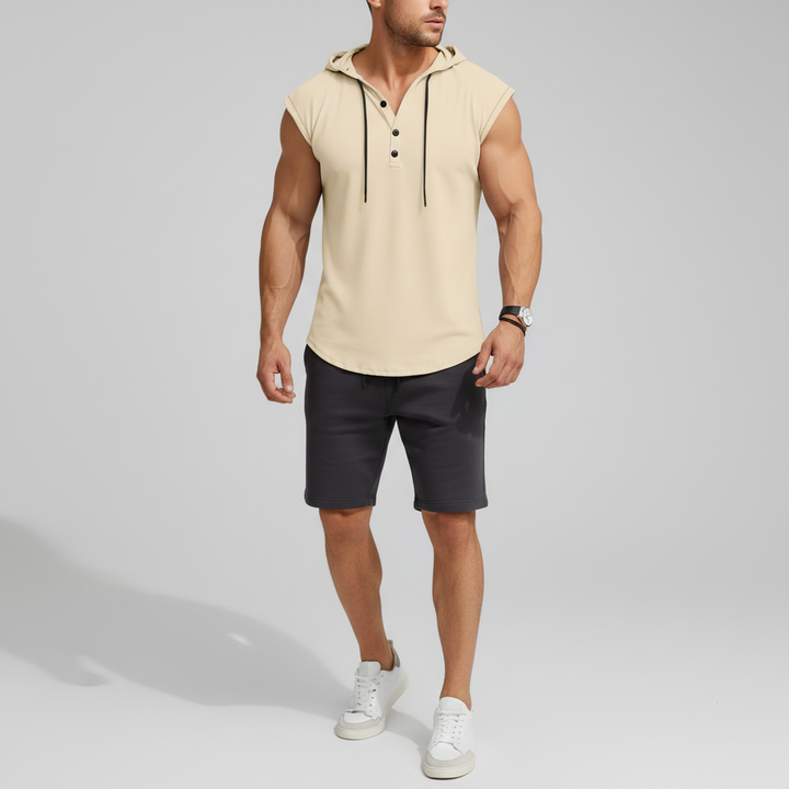 Bezrękawnik henley - AeroVibe