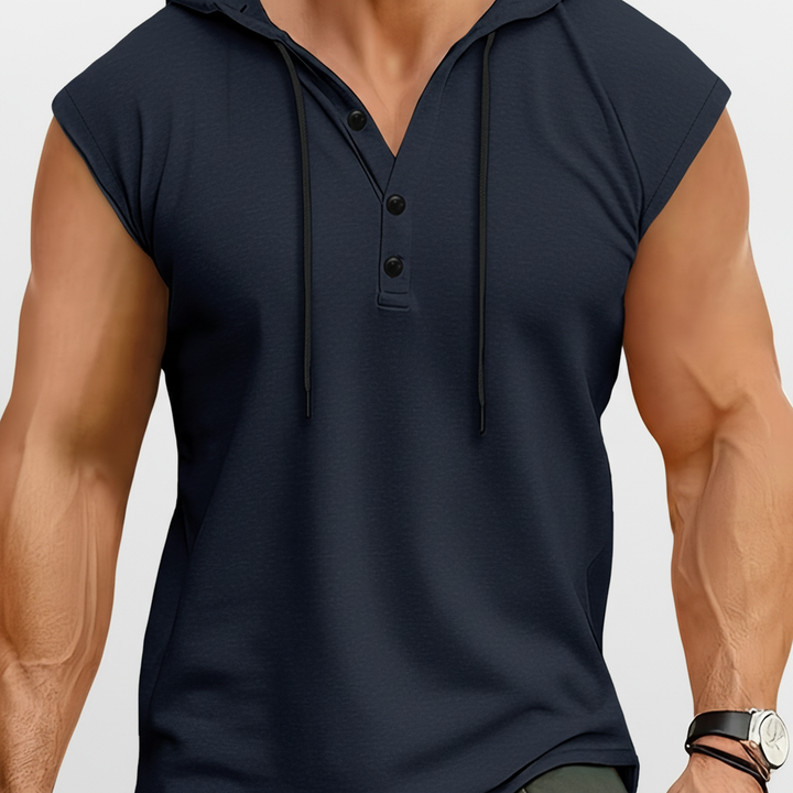 Bezrękawnik henley - AeroVibe