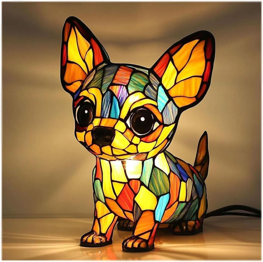 Lampka nocna w designie zwierzaka | Ciepłe światło | Zasilanie USB z przełącznikiem | GlowPaws