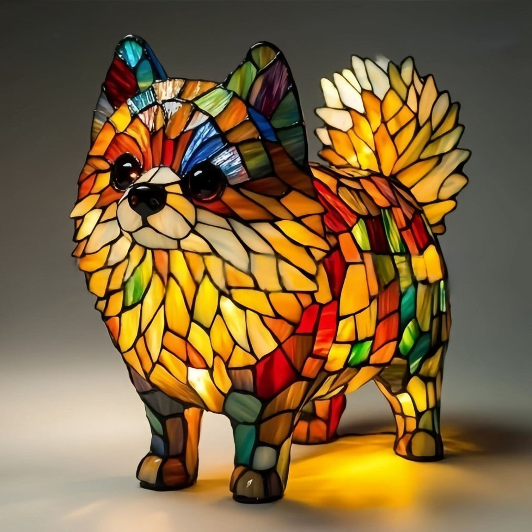 Lampka nocna w designie zwierzaka | Ciepłe światło | Zasilanie USB z przełącznikiem | GlowPaws