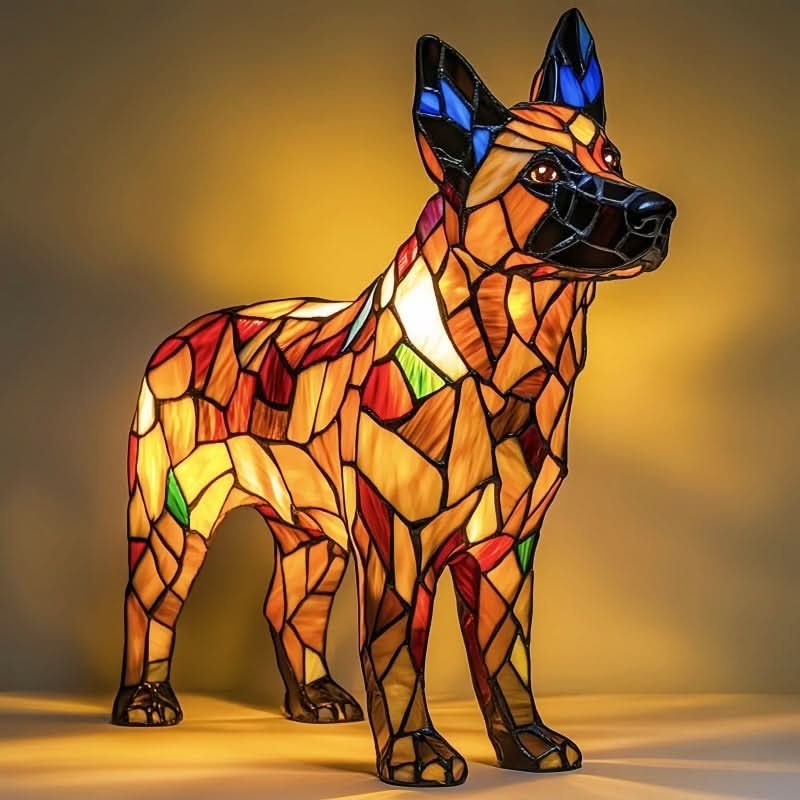 Lampka nocna w designie zwierzaka | Ciepłe światło | Zasilanie USB z przełącznikiem | GlowPaws