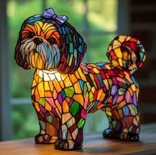 Lampka nocna w designie zwierzaka | Ciepłe światło | Zasilanie USB z przełącznikiem | GlowPaws
