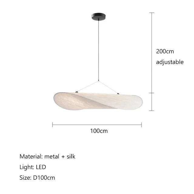 Lampa Lunara w kształcie chipsa do rzemieślniczego oświetlenia nastrojowego