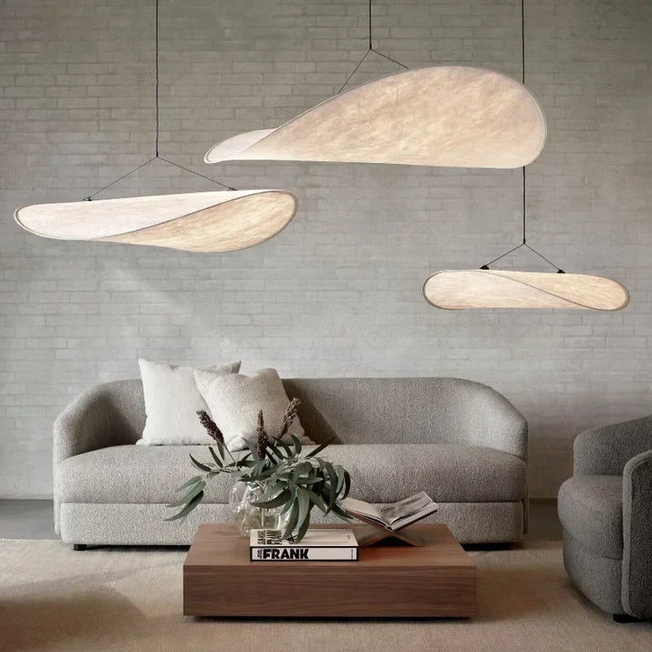 Lampa Lunara w kształcie chipsa do rzemieślniczego oświetlenia nastrojowego