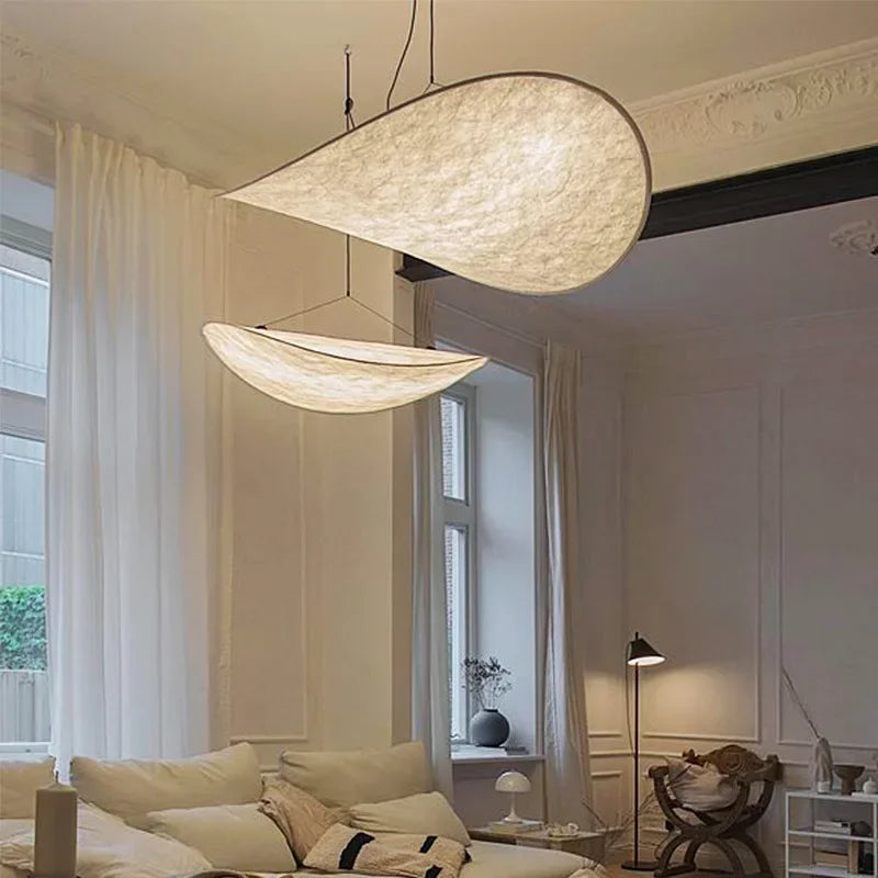 Lampa Lunara w kształcie chipsa do rzemieślniczego oświetlenia nastrojowego