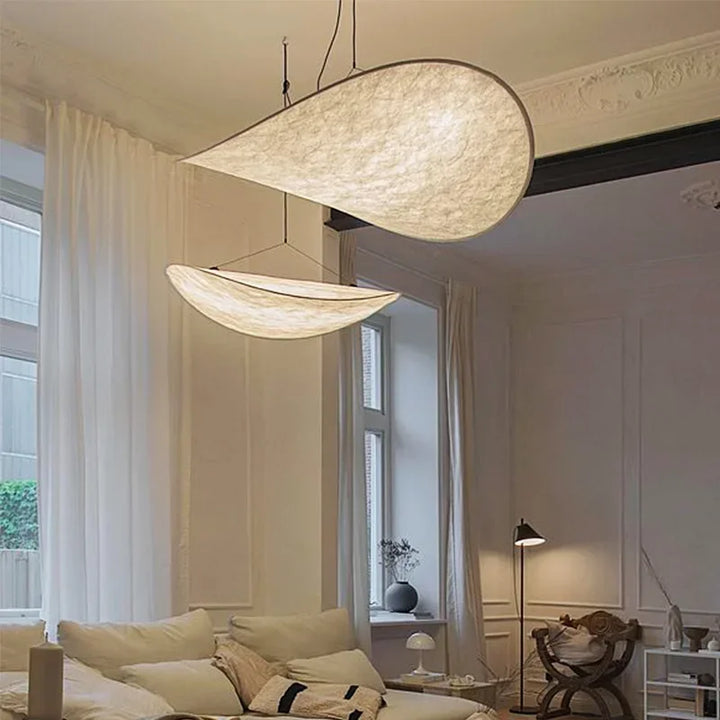 Lampa Lunara w kształcie chipsa do rzemieślniczego oświetlenia nastrojowego