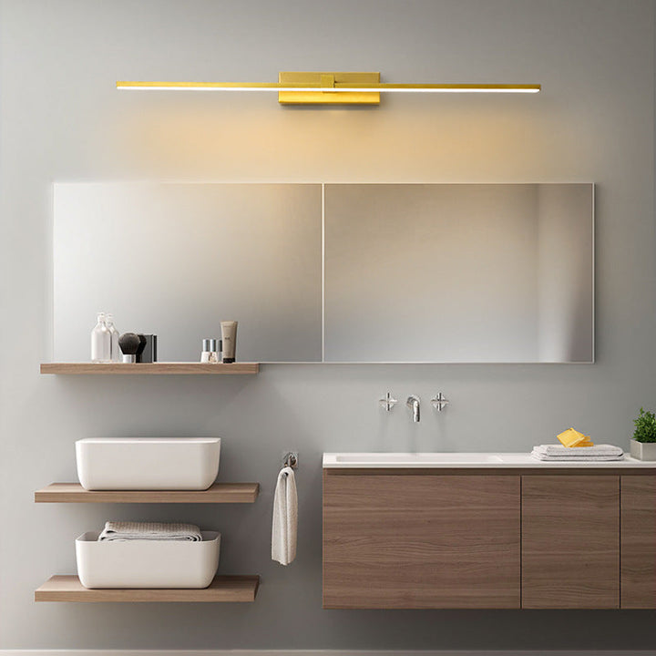 Lustrzana heksagonalna lampa ścienna – nowoczesna lampa vanity do łazienki i sypialni
