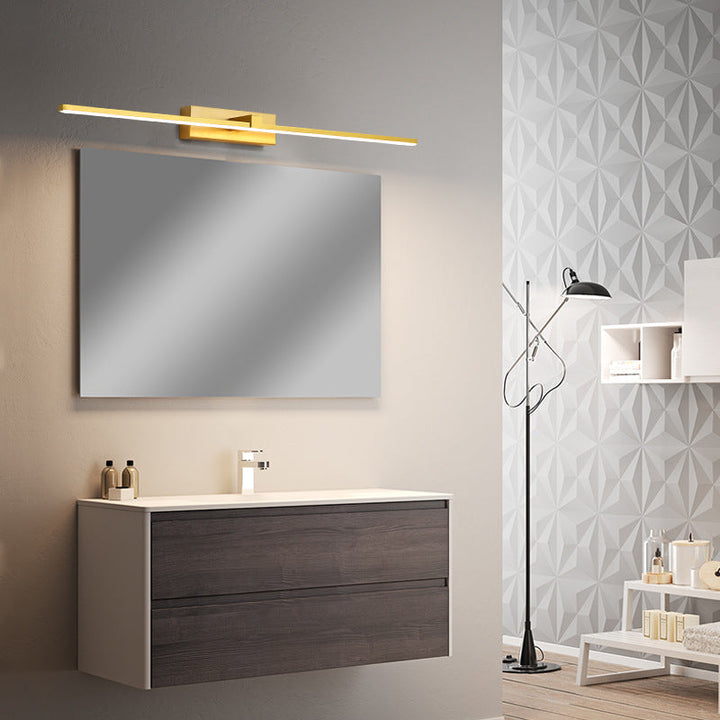 Lustrzana heksagonalna lampa ścienna – nowoczesna lampa vanity do łazienki i sypialni
