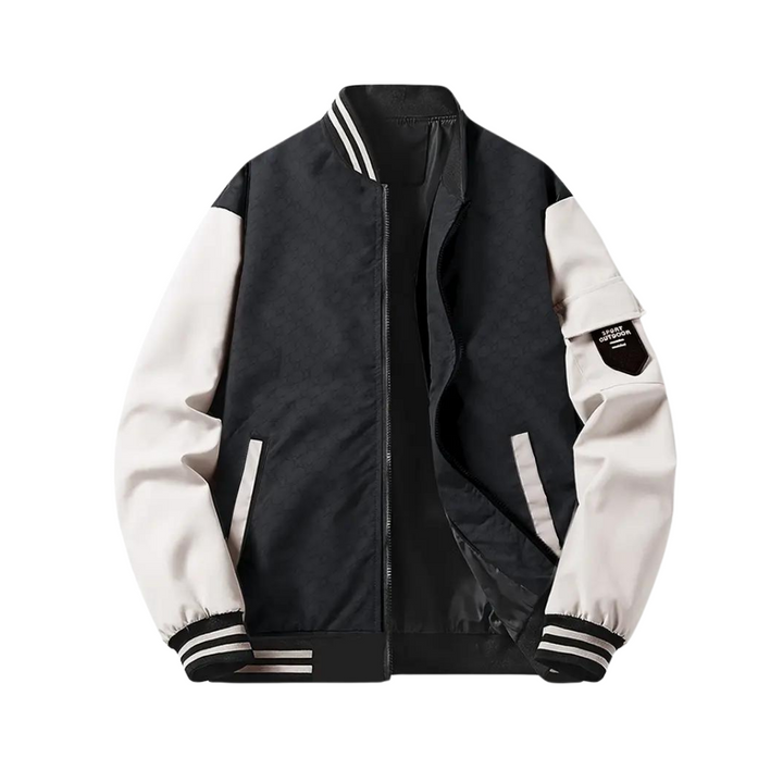 Casual Slim-Fit Kurtka Baseballowa dla Mężczyzn