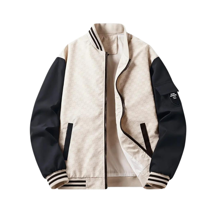 Casual Slim-Fit Kurtka Baseballowa dla Mężczyzn