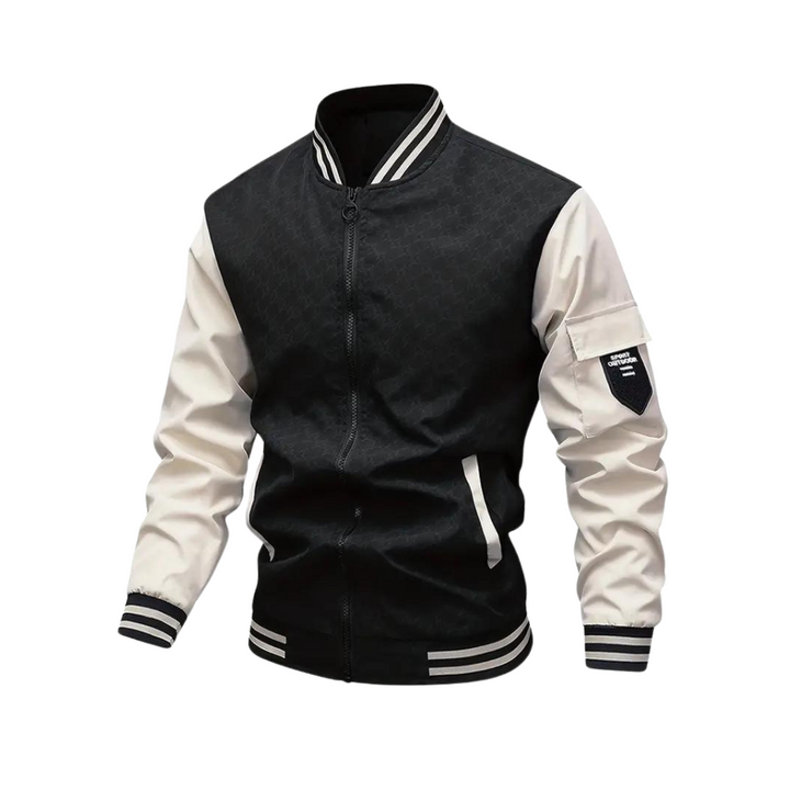 Casual Slim-Fit Kurtka Baseballowa dla Mężczyzn