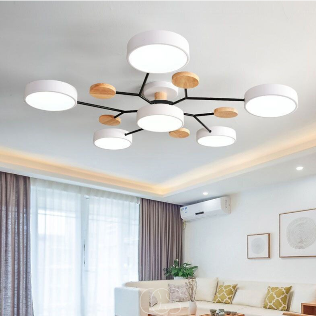Lampa sufitowa LED Metal Macaron