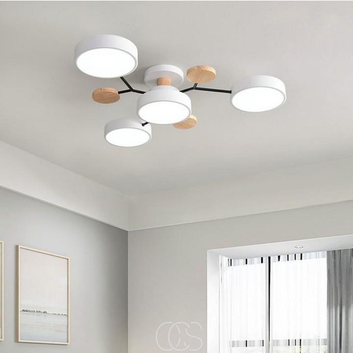 Lampa sufitowa LED Metal Macaron