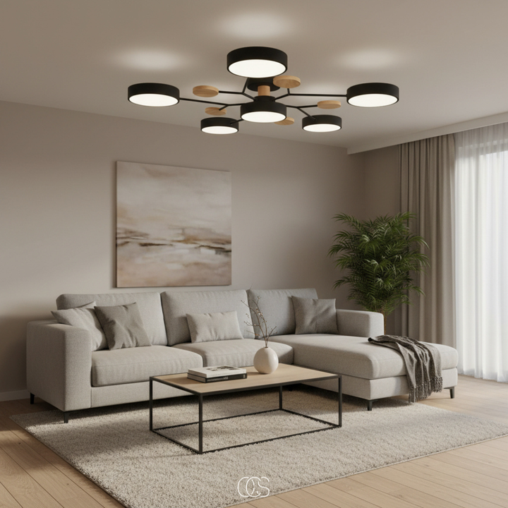 Lampa sufitowa LED Metal Macaron