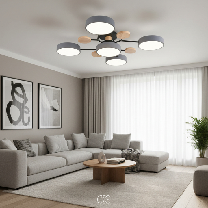 Lampa sufitowa LED Metal Macaron